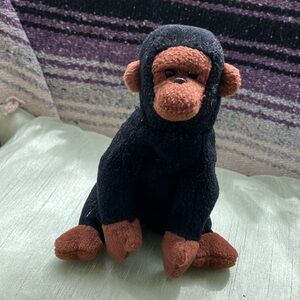 november 9, 1996 Ty CONGO   GORILLA APE PVC PELLETS NO SWING TAG